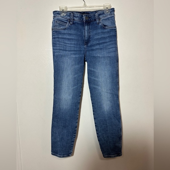 KUT From The Kloth Meghan High Rise Ankle Cigarette Jeans Size 4 - Picture 1 of 7